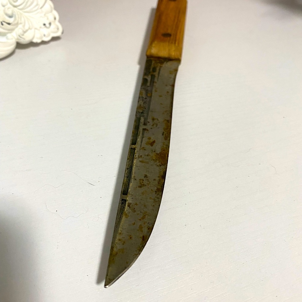 Vintage Forgecraft Hi-Carbon Steel 6" Butcher / Slicing Knife